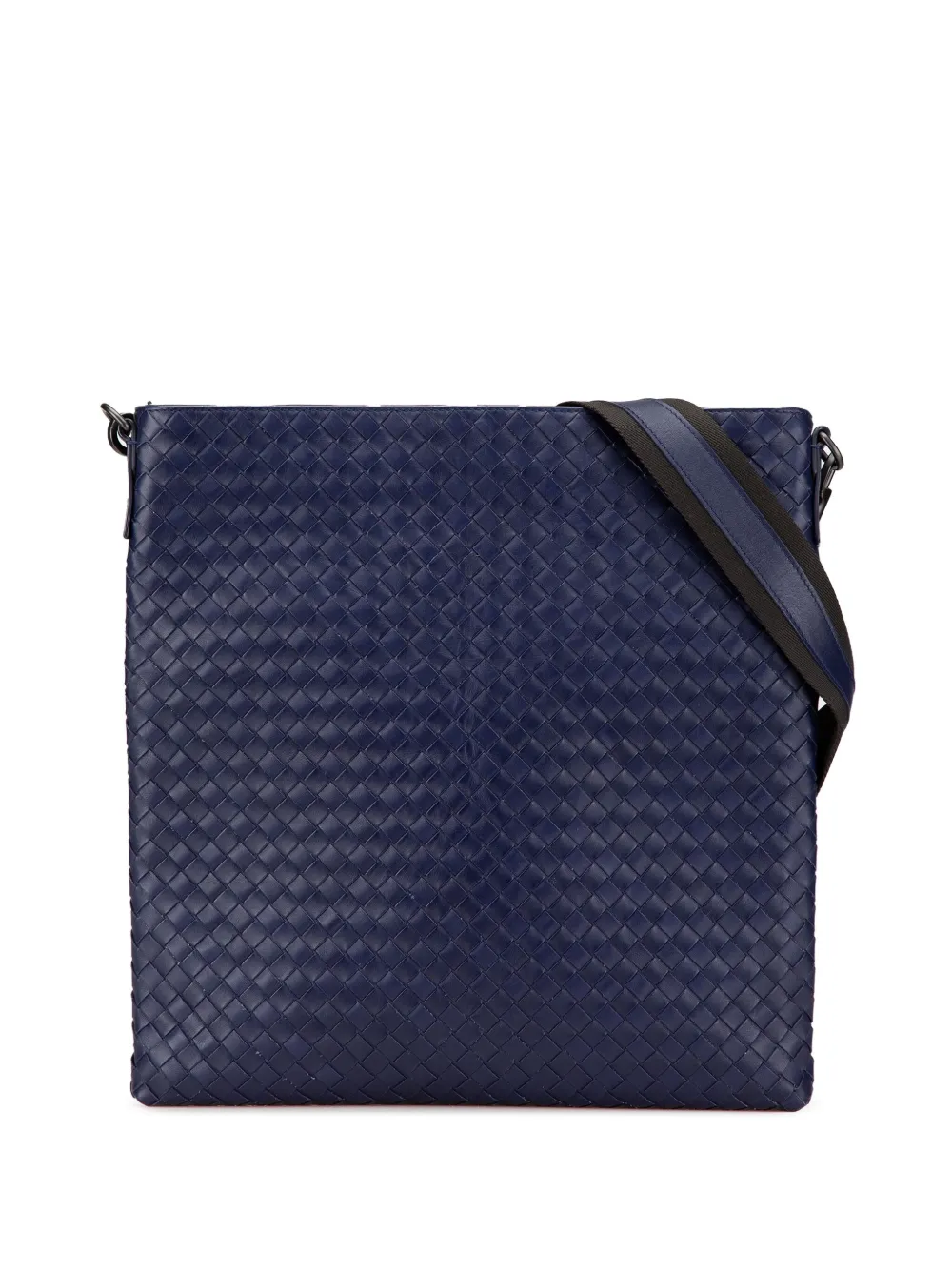 Bottega Veneta Pre-Owned 2012-2024 Nappa Intrecciato crossbody bag - Blu