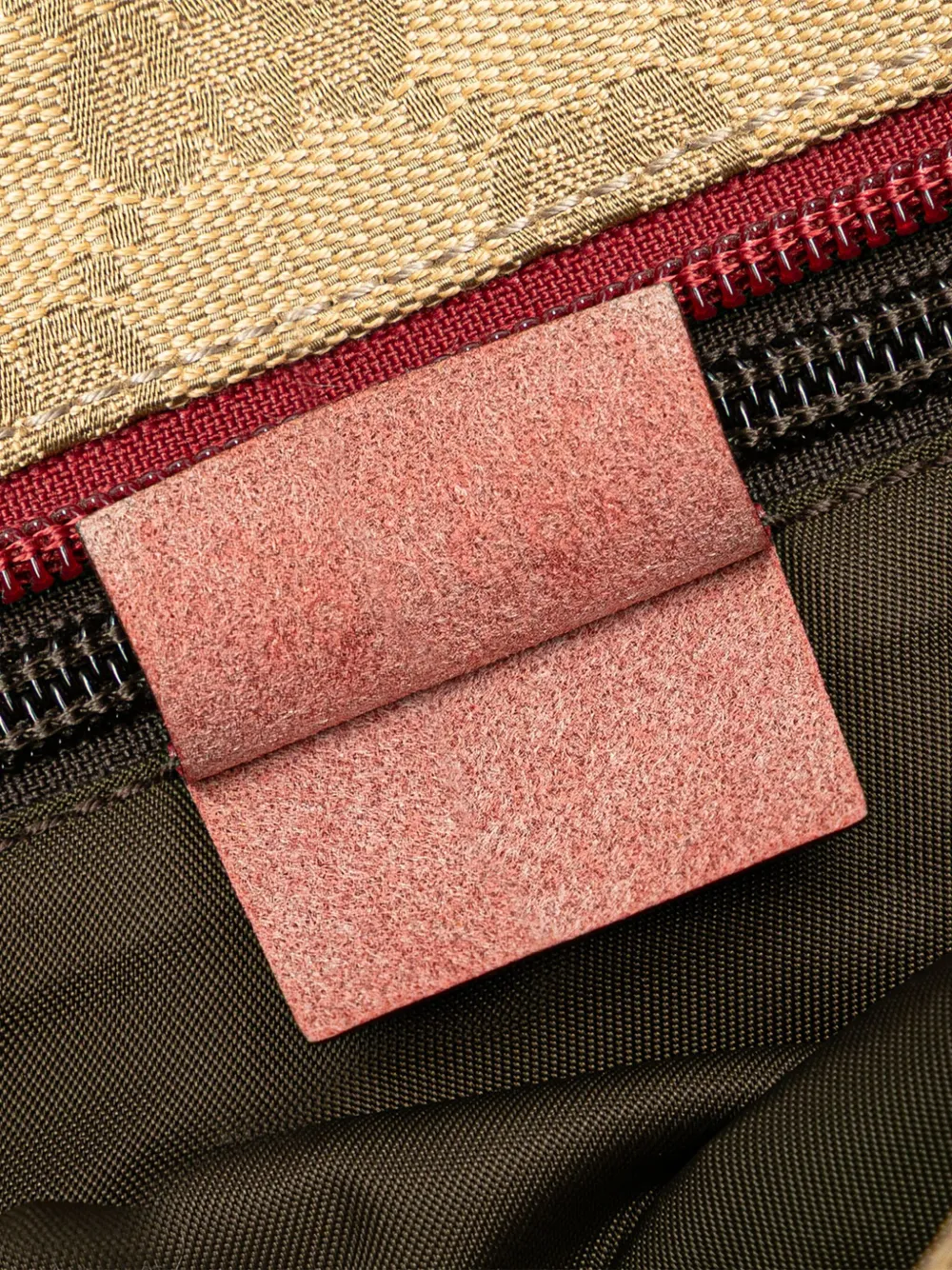 Gucci Pre-Owned Borsa a tracolla in tela GG con decorazione Web 2000-2015 | Image 6