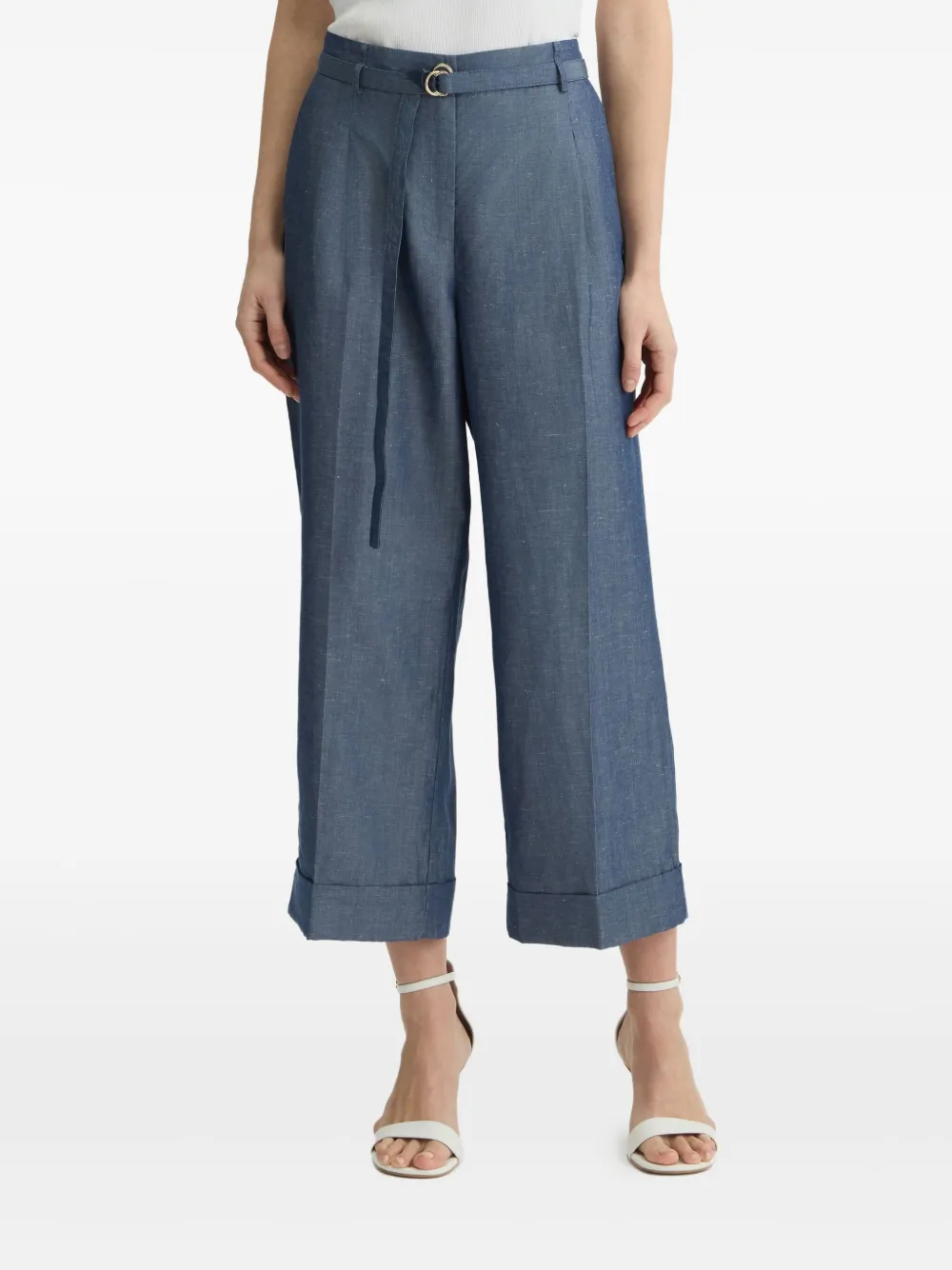 LIU JO Gebreide broek Blauw