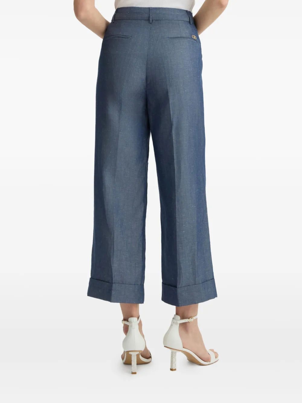 LIU JO Gebreide broek Blauw