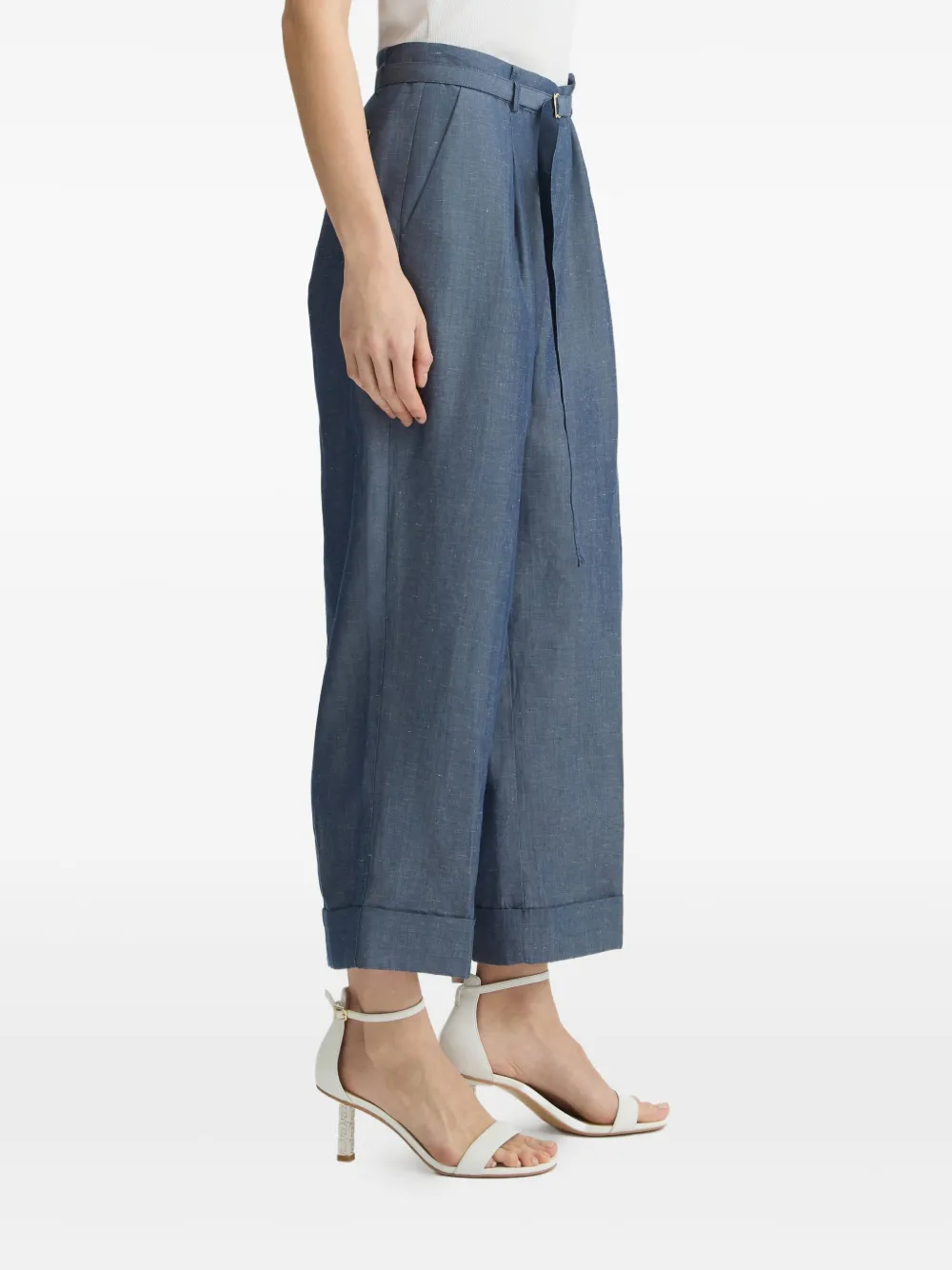 LIU JO Gebreide broek Blauw