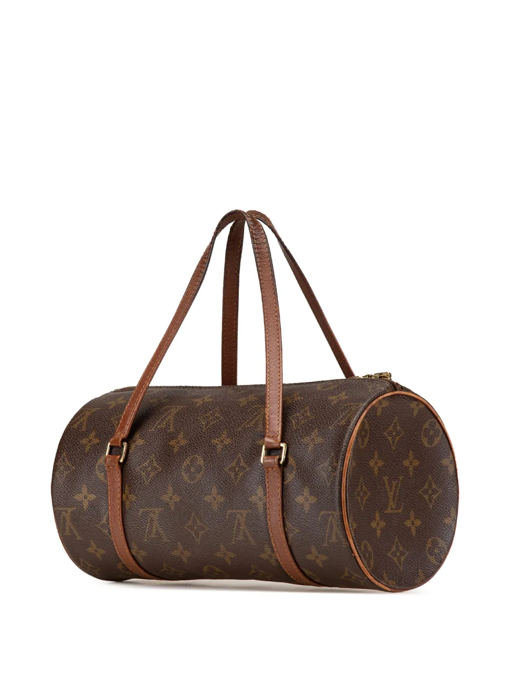 Louis Vuitton Pre-Owned 2001 Papillon 26 handtas met monogram - Bruin