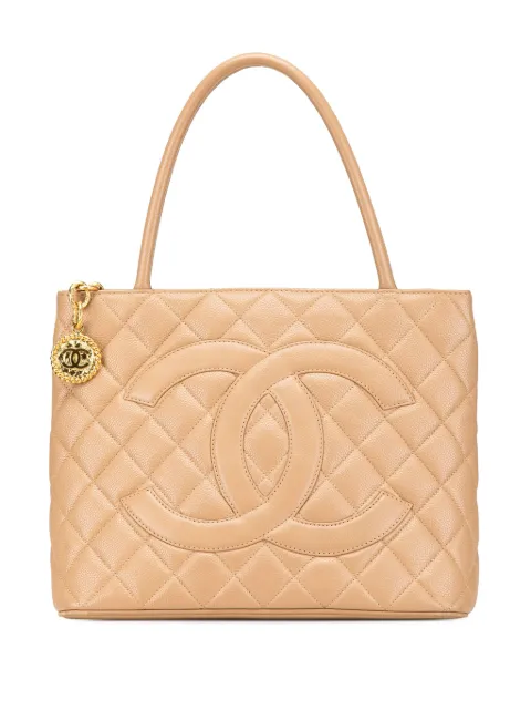 CHANEL Pre-Owned 2002-2003 Caviar Medallion tote bag