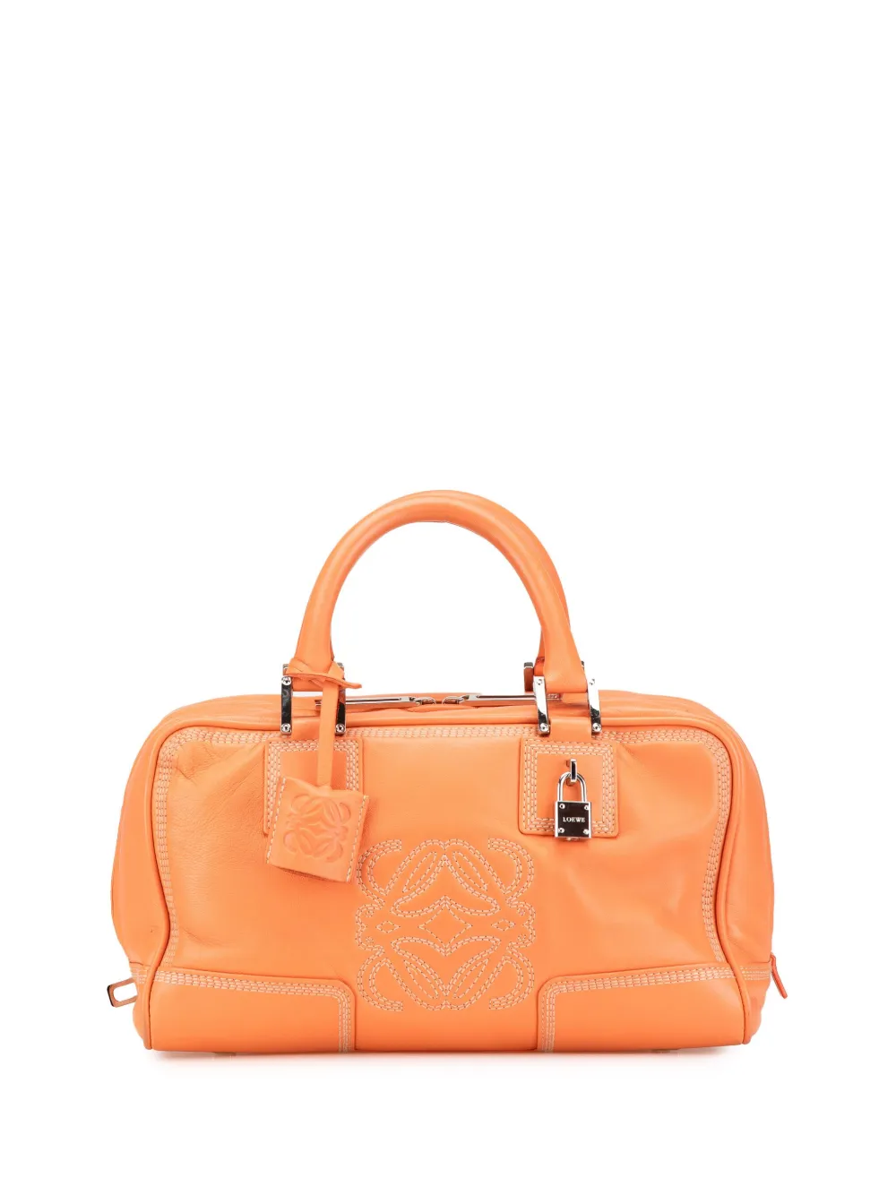 Loewe Pre-Owned 2007 Amazona 28 leren handtas - Oranje