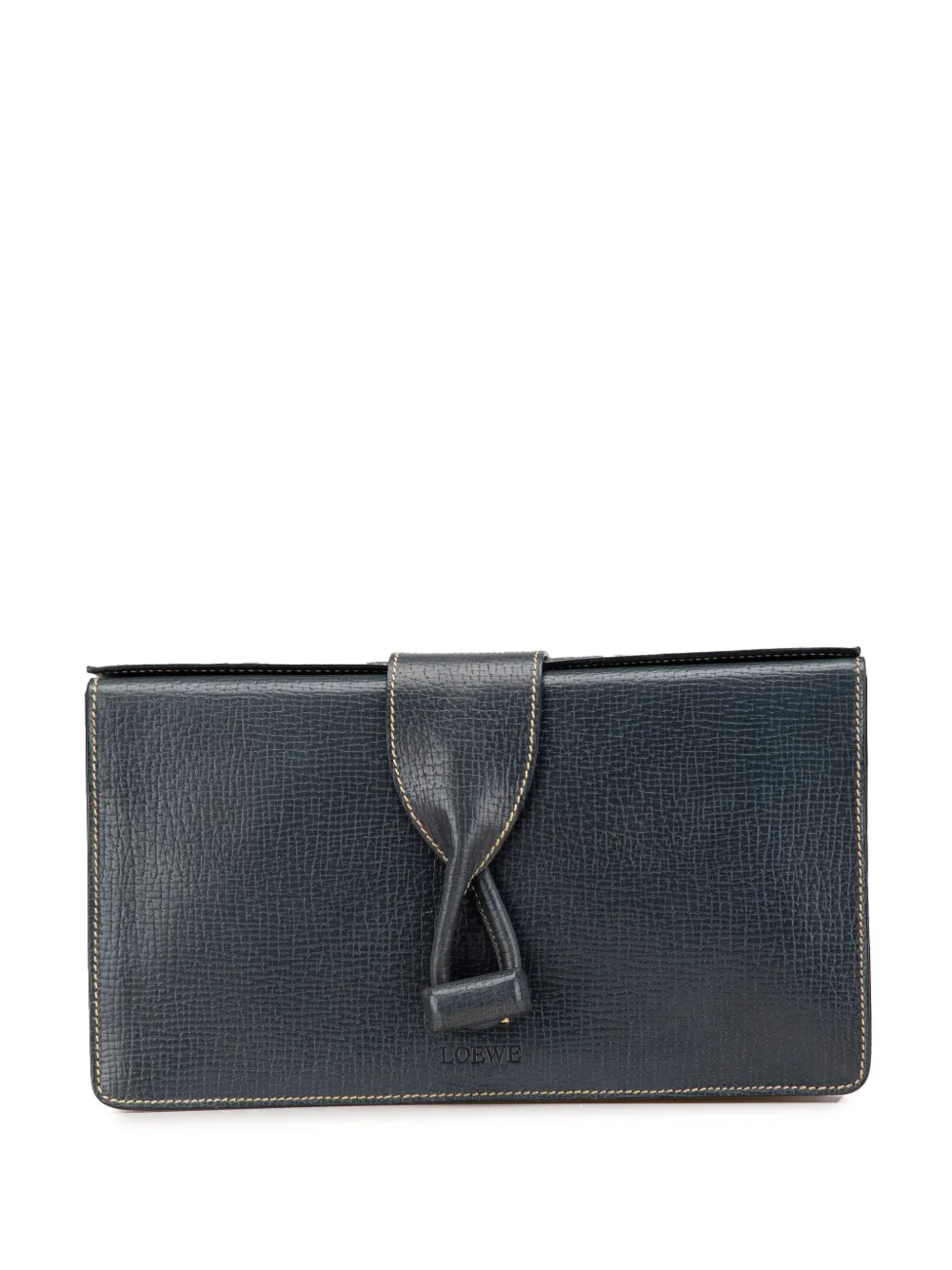 20th Century Leather clutch bag