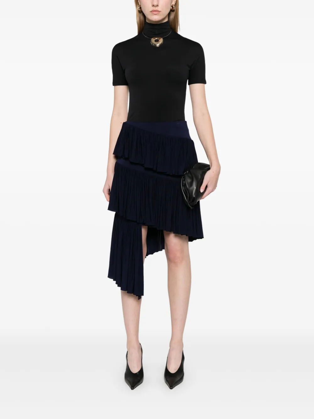 Alaïa spiral jersey mini skirt | A-Line Skirts | Image 2