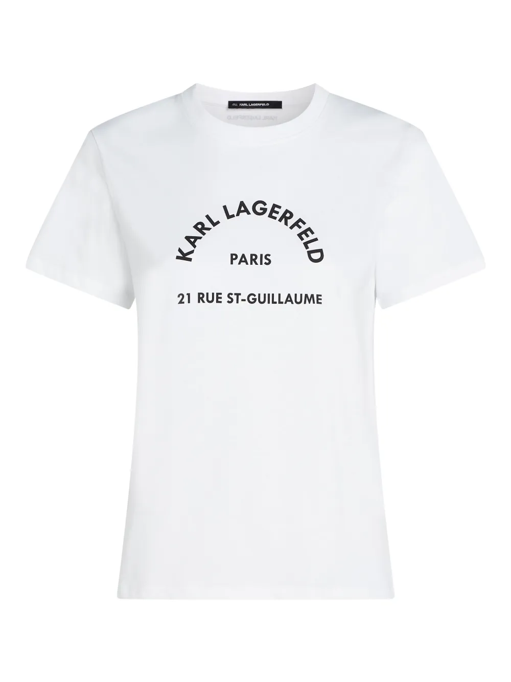 Karl Lagerfeld Rue St-Guillaume T-shirt Wit