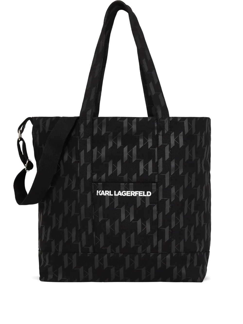 Karl Lagerfeld tote con monograma | negro | Image 1