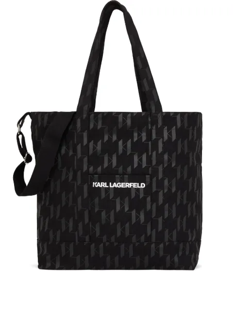 Karl Lagerfeld extra large K/Monogram tote bag