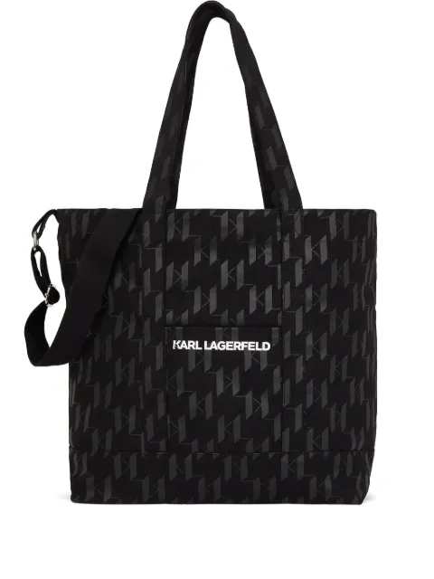 Karl Lagerfeld tote K/Monogram extragrande con monograma