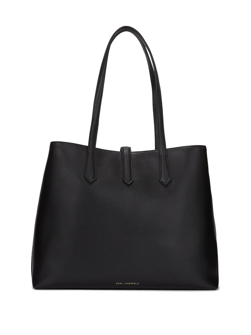 Karl Lagerfeld Medium K Autograph shopper Zwart