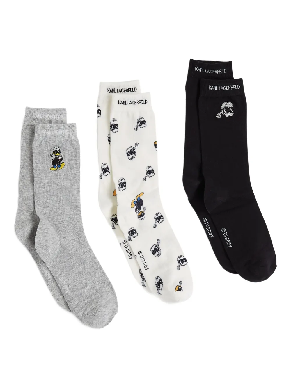 Karl Lagerfeld set de tres pares de calcetines estampados de Karl Lagerfeld x Disney | Image 2