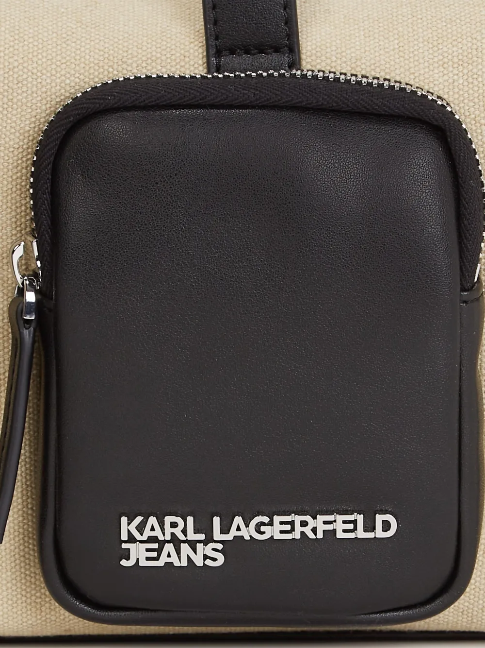 Karl Lagerfeld Jeans Schoudertas met logoprint Beige