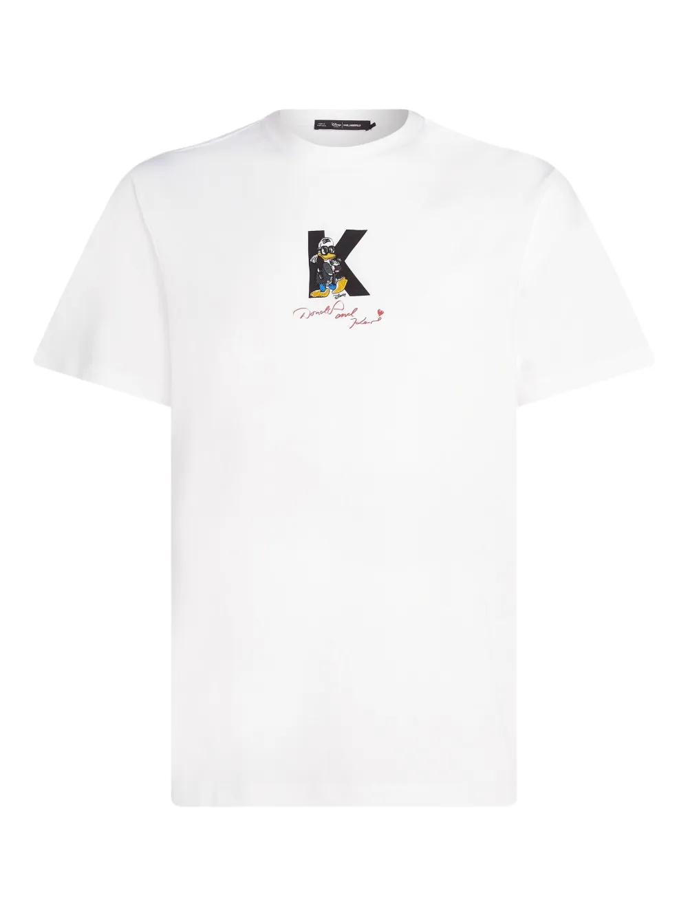 Karl Lagerfeld playera de algodón orgánico en colaboración con Disney | blanco | Image 1