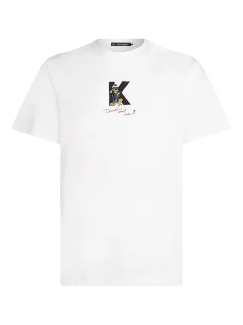 Karl Lagerfeld x Disney organic-cotton t-shirt