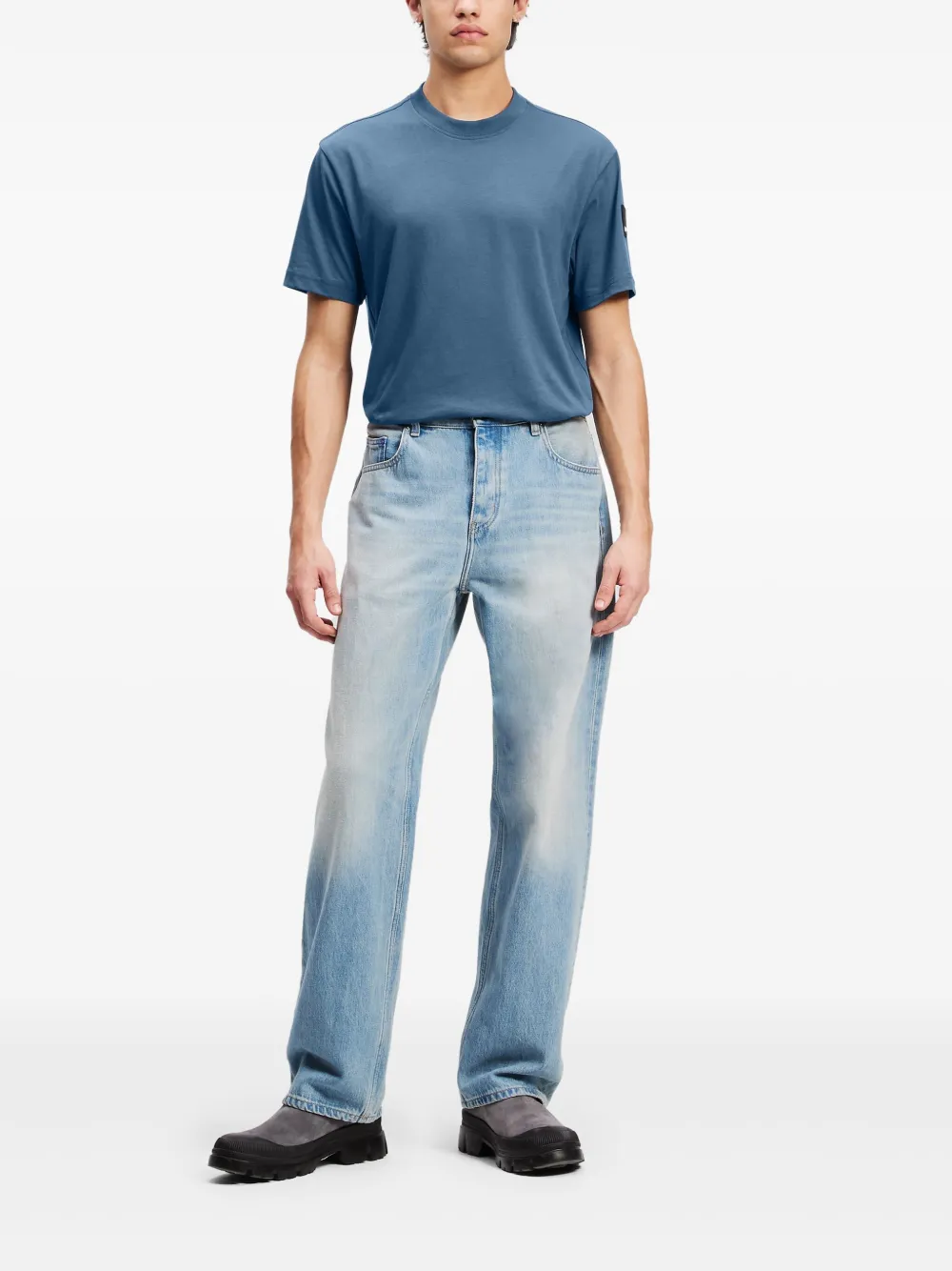 Karl Lagerfeld Jeans Straight jeans Blauw