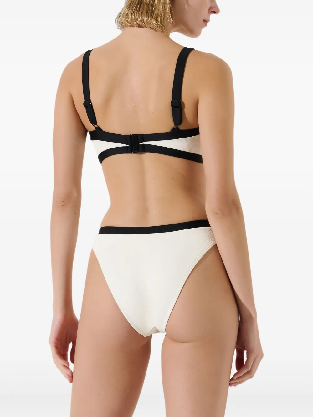 Karl Lagerfeld Bandeau bikinitop Wit