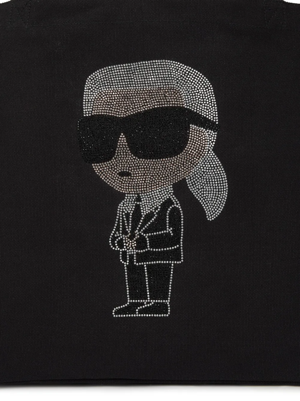 Karl Lagerfeld Ikon shopper Zwart