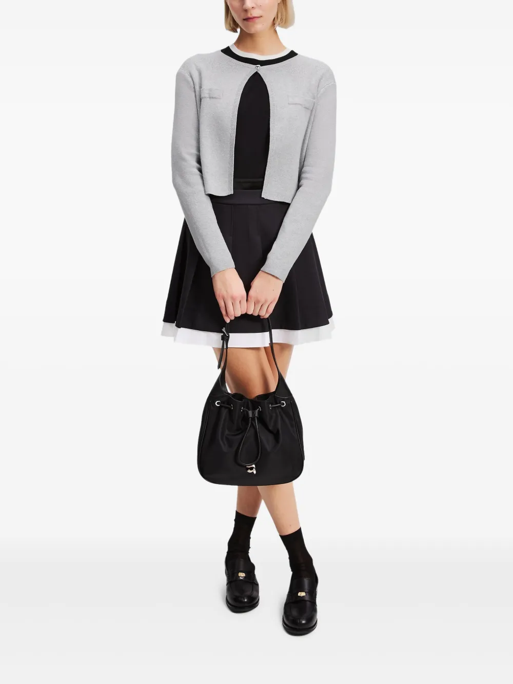 Karl Lagerfeld Ikon vest Grijs