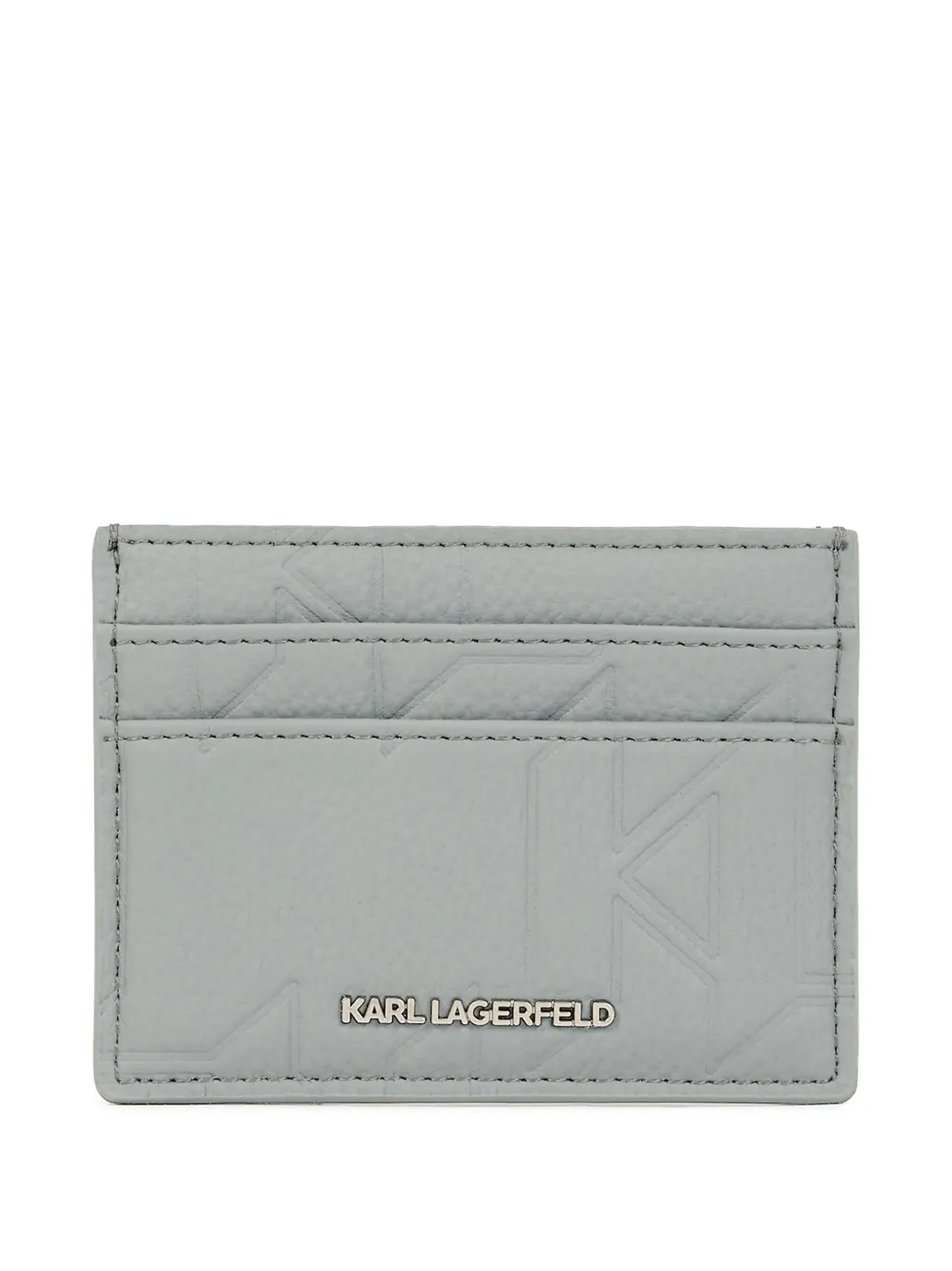 Karl Lagerfeld K/Urban monogram card holder | Grey | Image 1