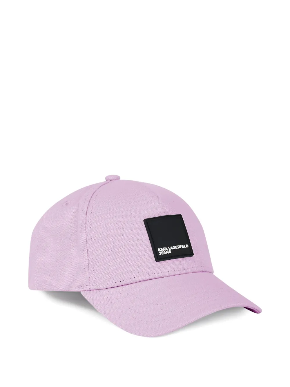 Karl Lagerfeld Jeans Pet met logopatch Roze
