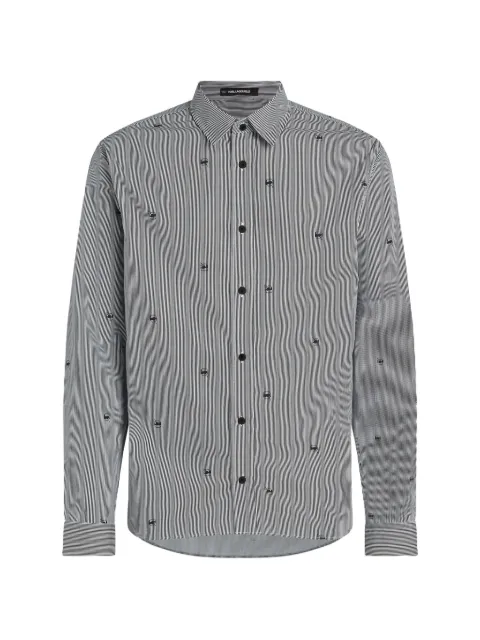 Karl Lagerfeld Ikon ストライプ シャツ