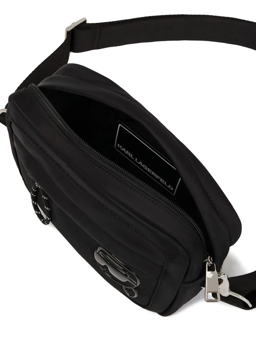Karl Lagerfeld Ikon crossbodytas Zwart
