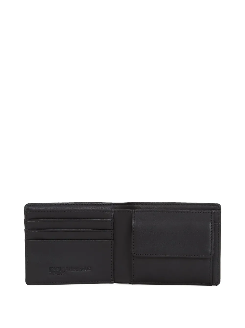 Karl Lagerfeld Jeans Portemonnee met logo Zwart