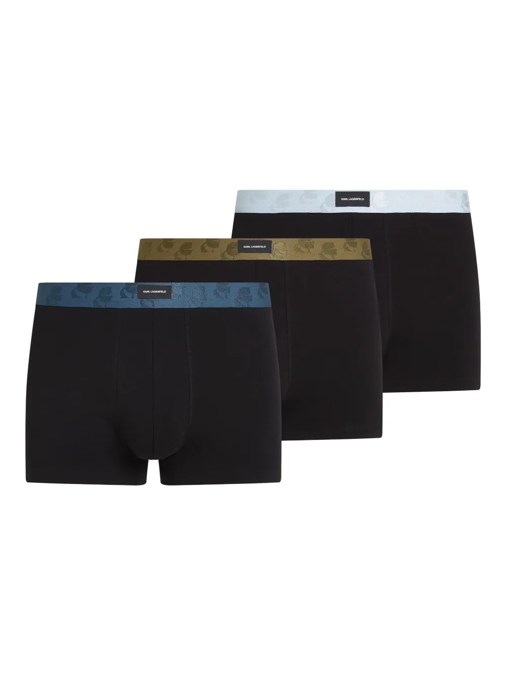 Karl Lagerfeld Boxershorts verfraaid met logo Zwart