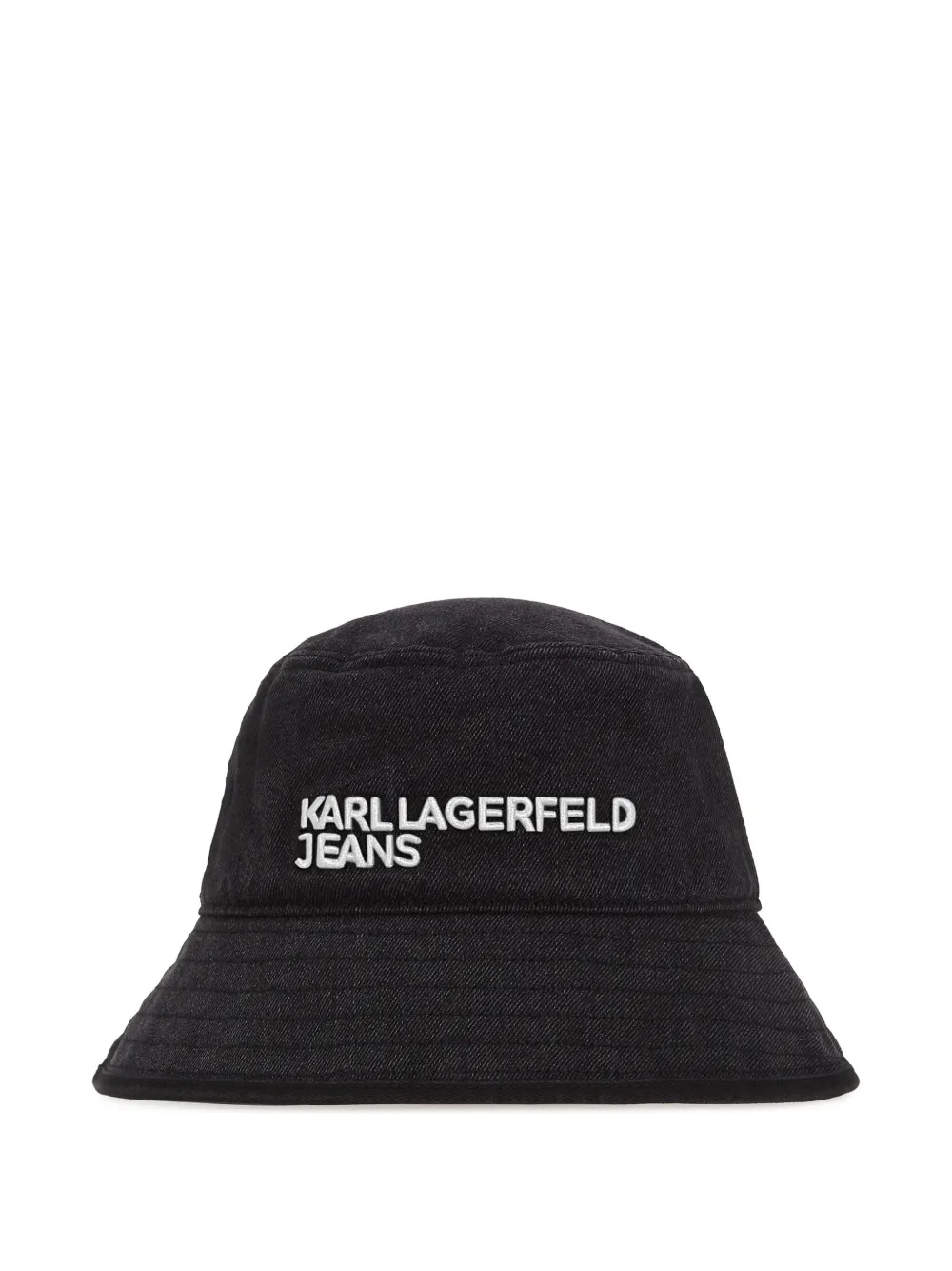 Karl Lagerfeld Jeans bob à logo brodé | noir | Image 1