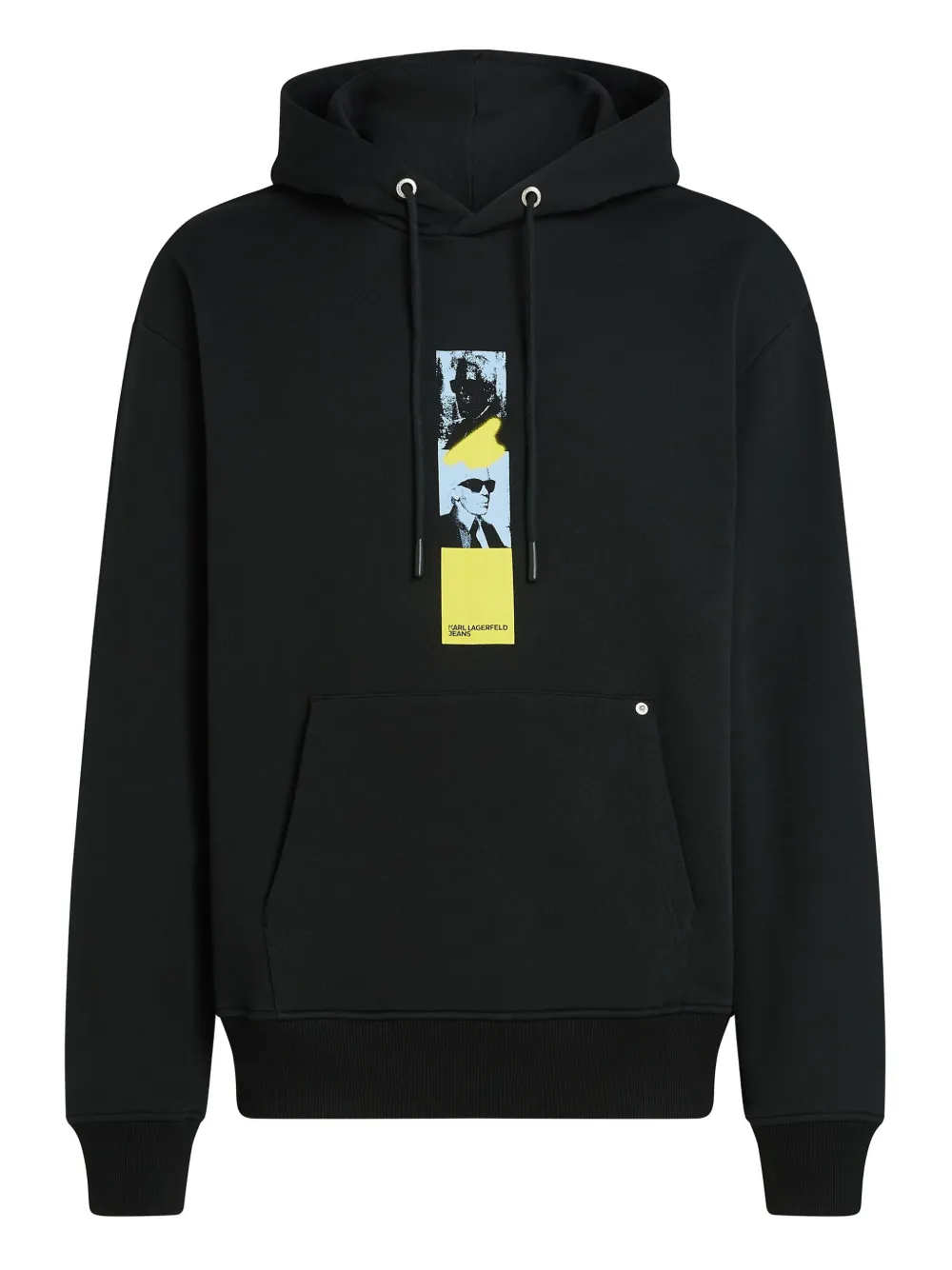 Karl Lagerfeld Jeans Repeated Karl hoodie | Black | Image 1