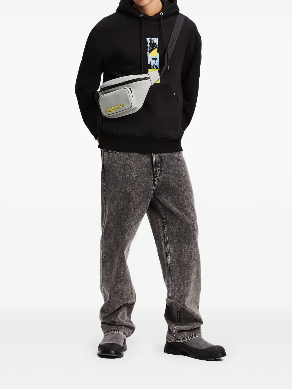 Karl Lagerfeld Jeans Repeated Karl hoodie | Hoodies | Image 2