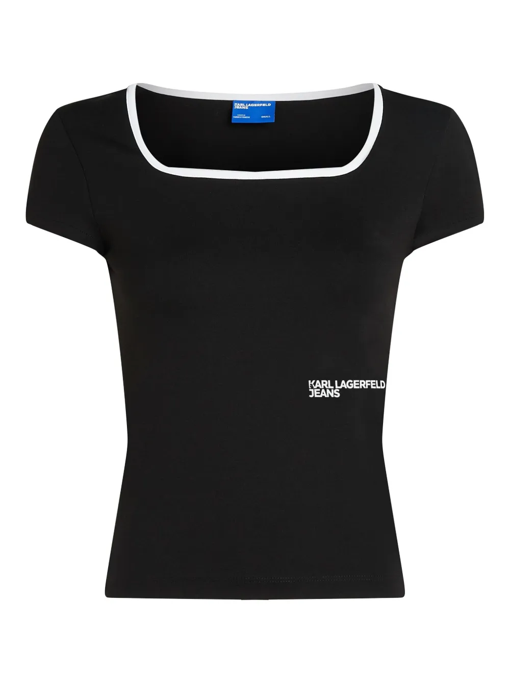 Karl Lagerfeld Jeans Milano T-shirt Zwart