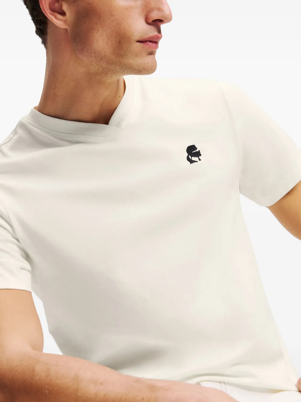 Karl Lagerfeld Kameo T-shirt Beige
