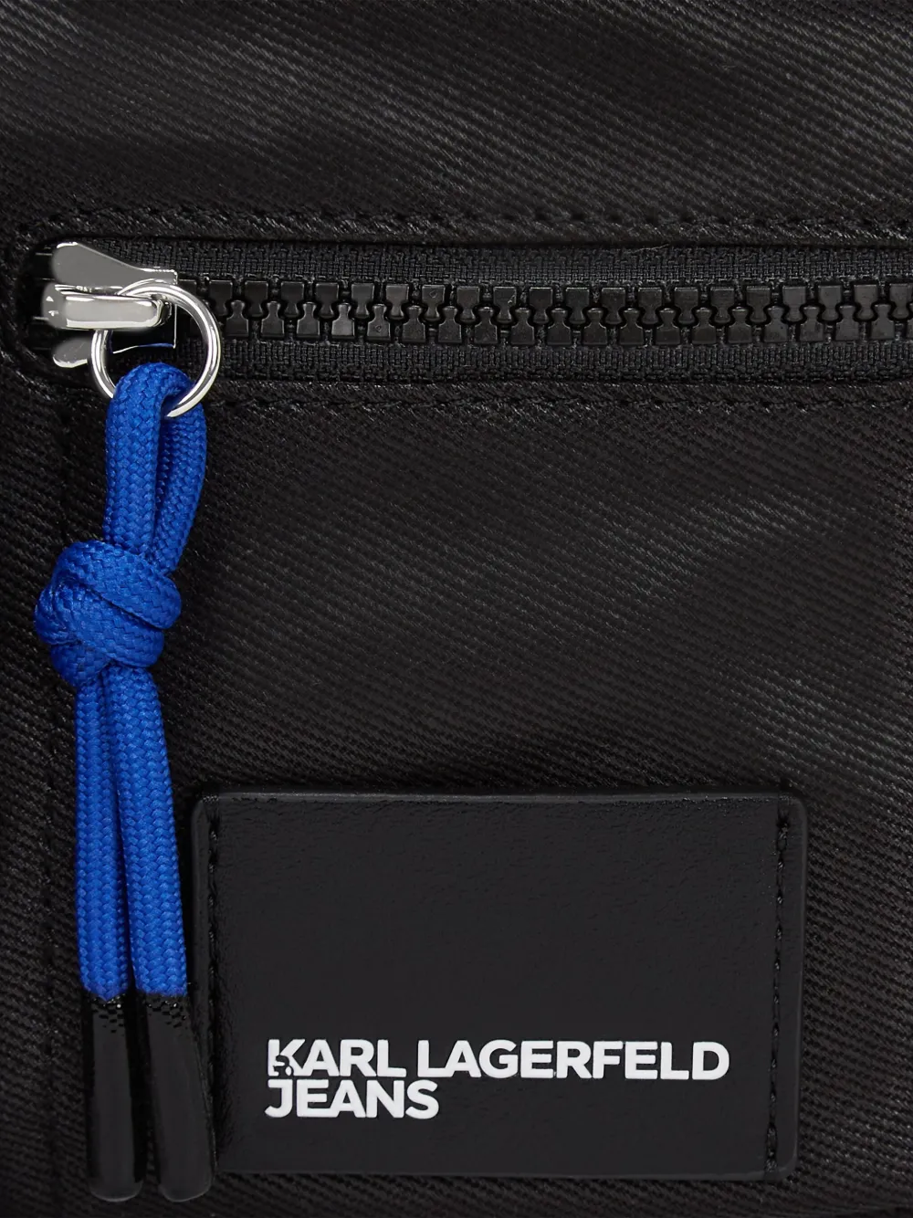 Karl Lagerfeld Jeans Crossbodytas met logoprint Zwart