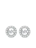 Michael Kors crystal-embellishment earrings - Silver