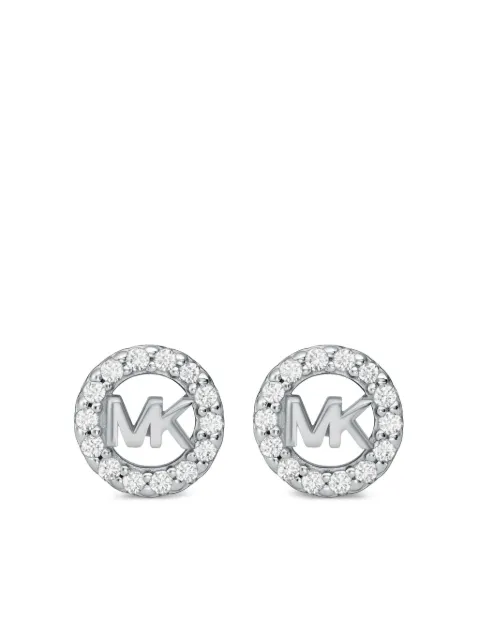 Michael Kors aretes con detalles de cristal