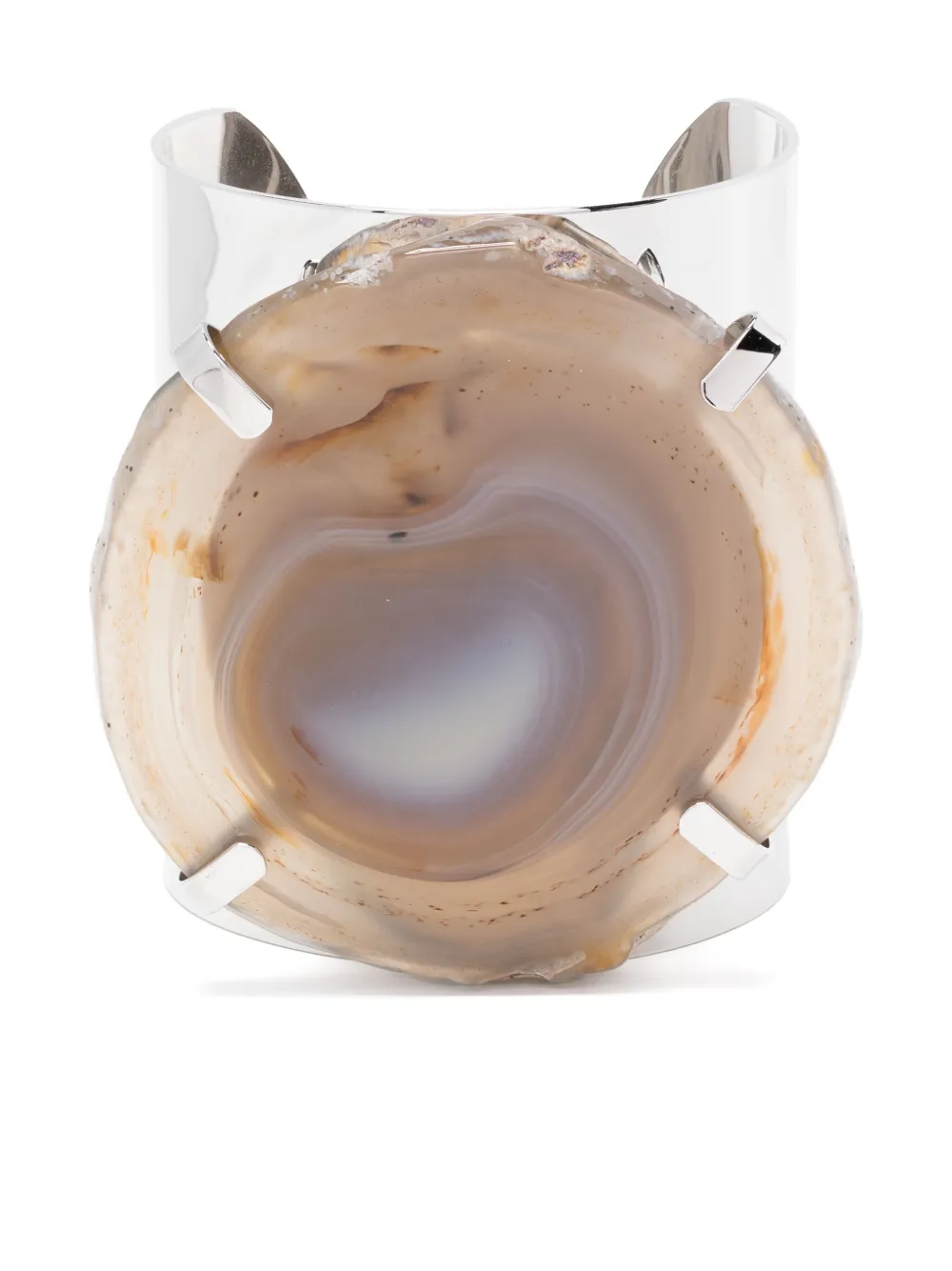 Michael Kors Agate カフブレスレット - シルバートーン Michael Kors Agate カフブレスレット - シルバートーン