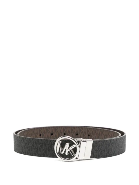 Michael Kors all-over logo print belt