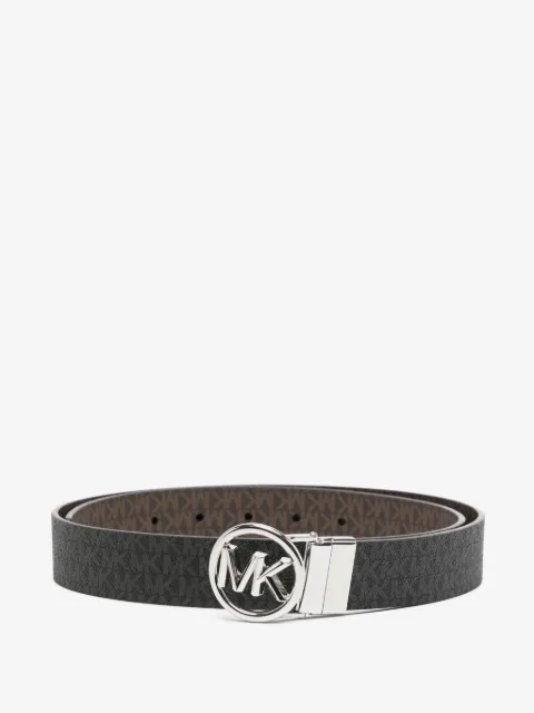 Michael Kors all-over logo print belt
