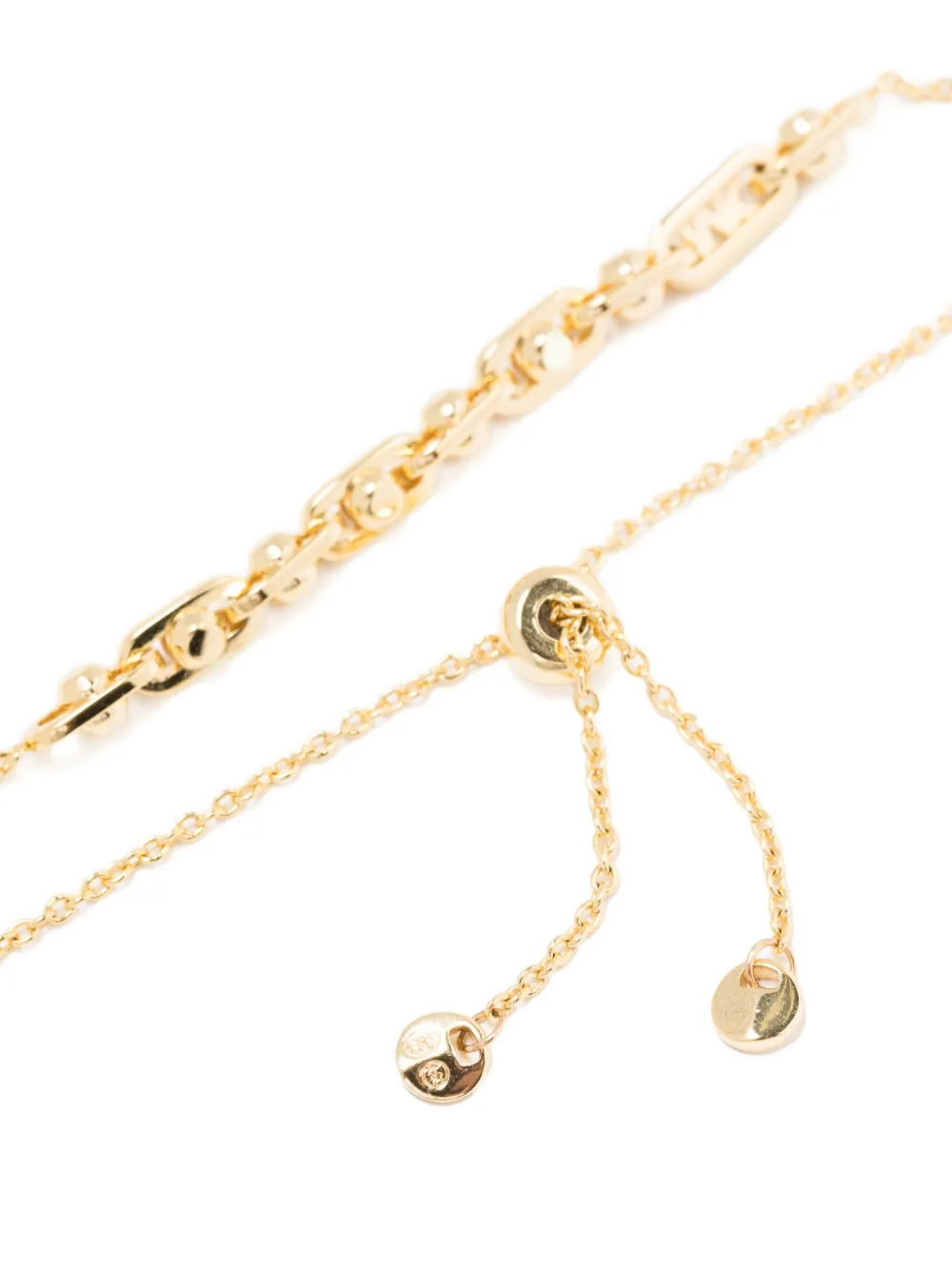 Michael Kors Astor Link Slider Bracelet In Gold
