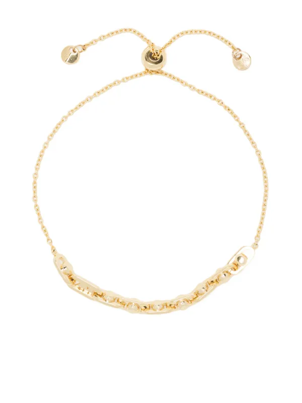 Michael Kors Astor Link Slider Bracelet Gold FARFETCH ID