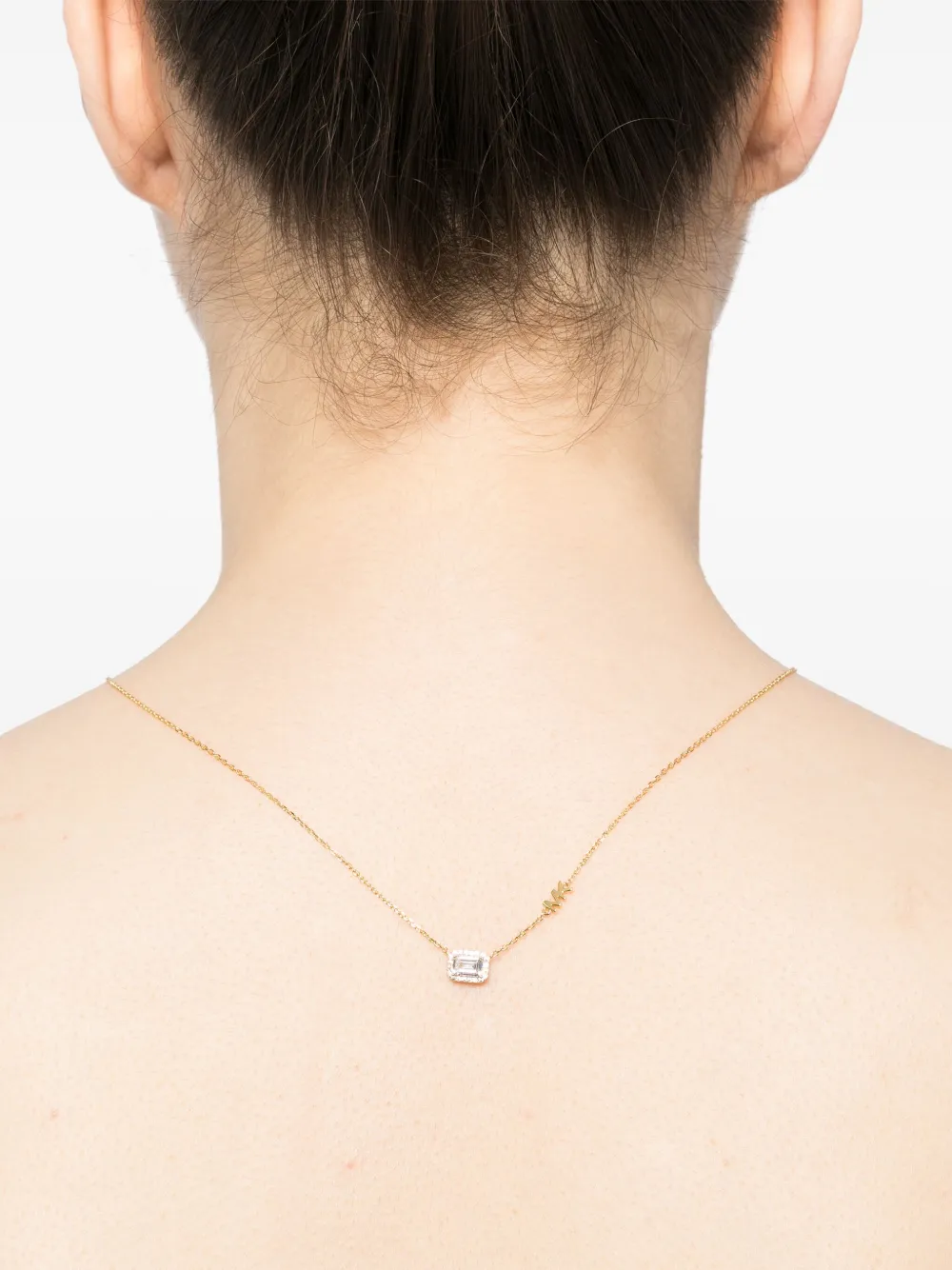 Michael Kors Pendant And Stud Fastening Earrings Boxset In Gold