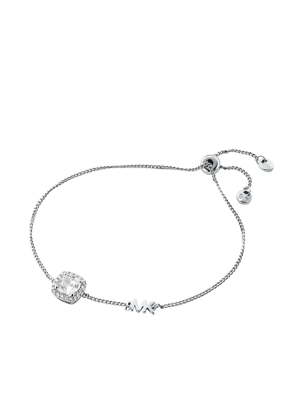 Michael Kors Crystal-embellished Bracelet In Metallic