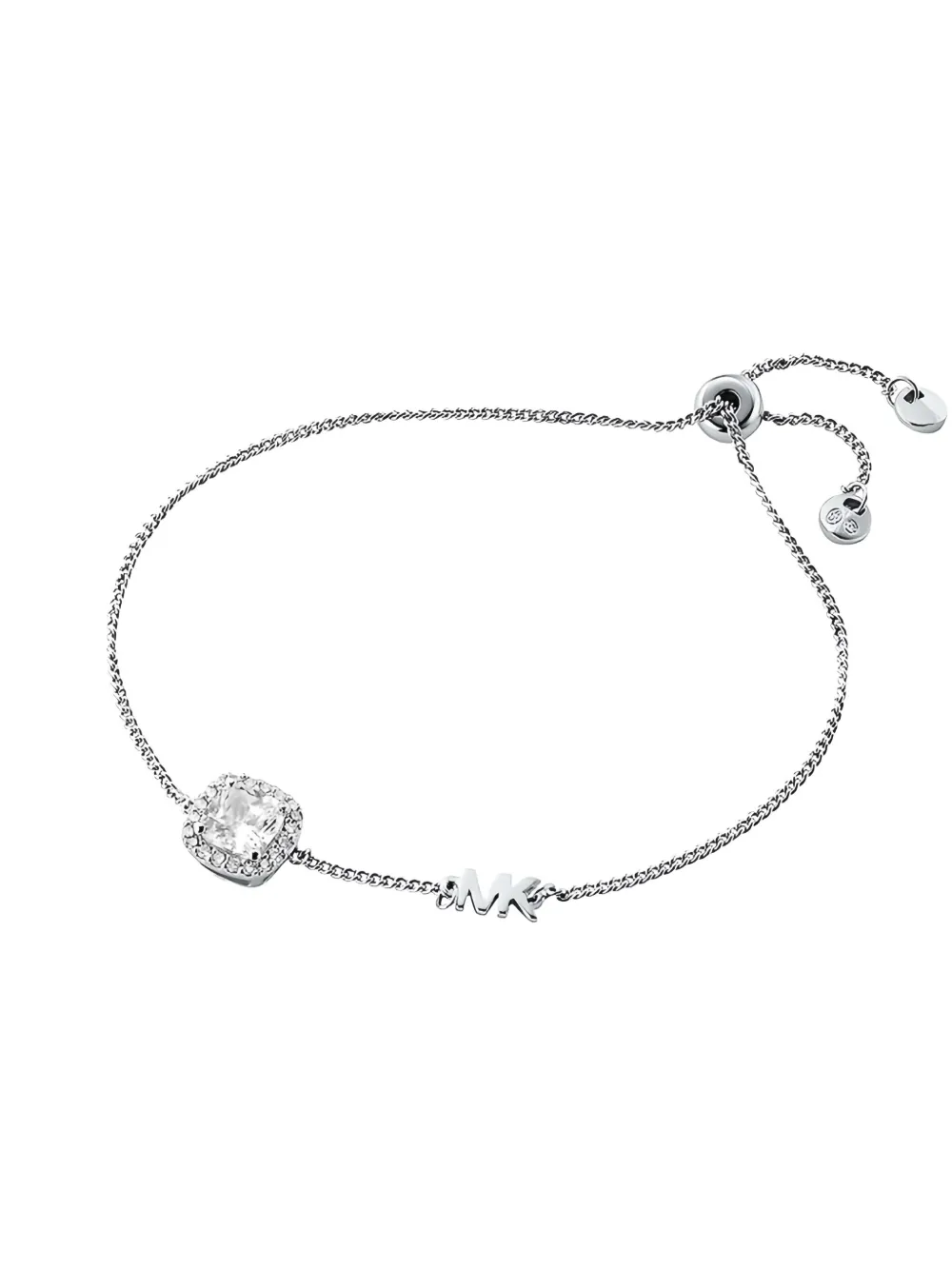 Michael Kors Crystal-embellished Bracelet In Metallic