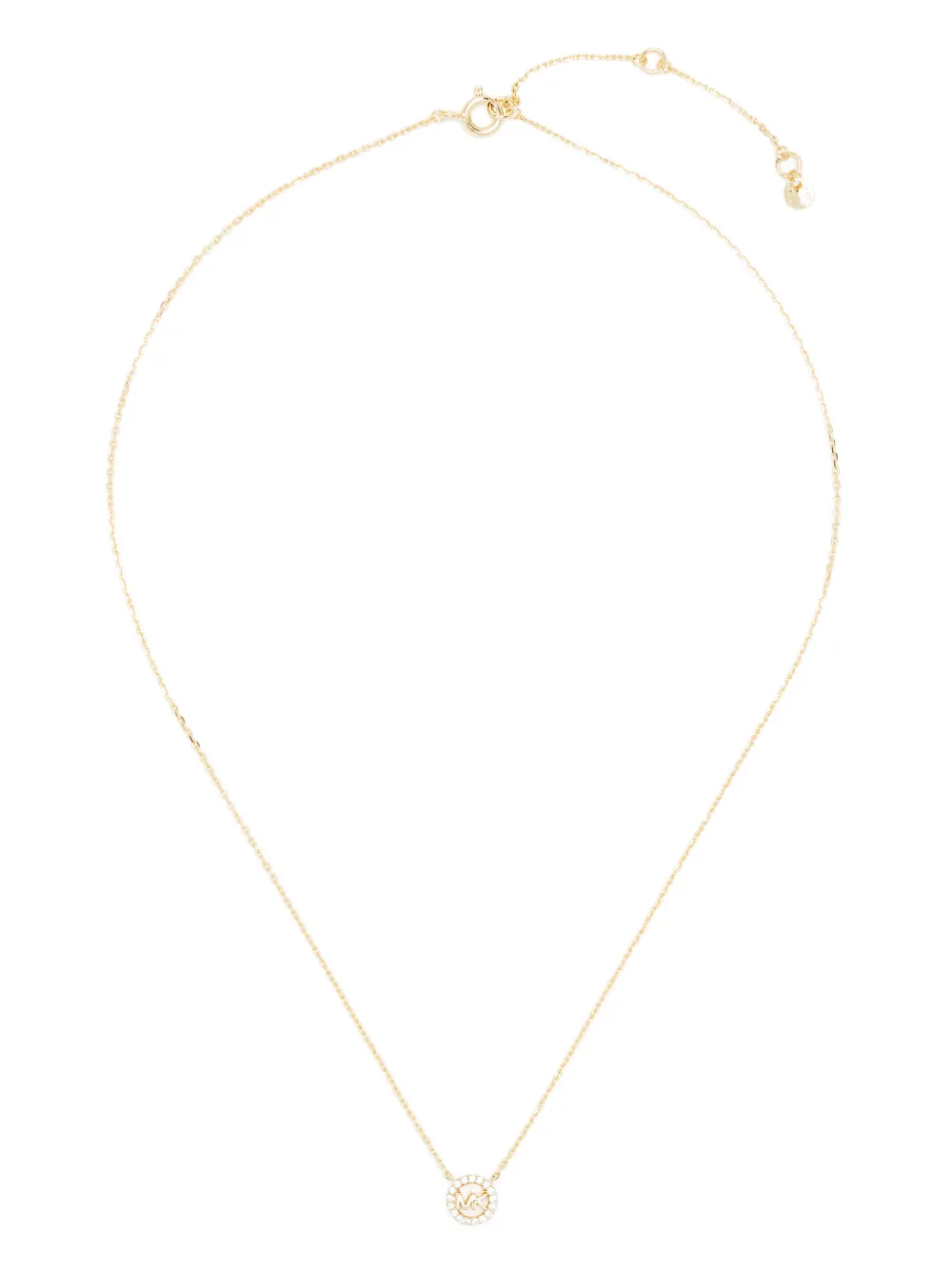 Michael Kors Pave Fulton ネックレス - ゴールドトーン Michael Kors Pave Fulton ネックレス - ゴールドトーン