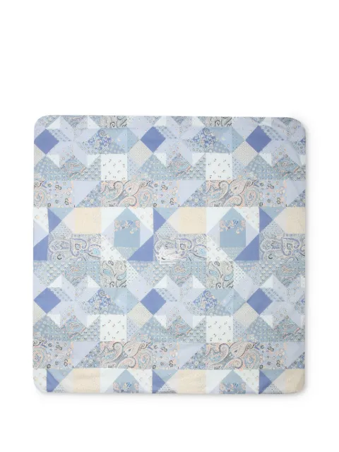 ETRO KIDS Coberta com estampa patchwork