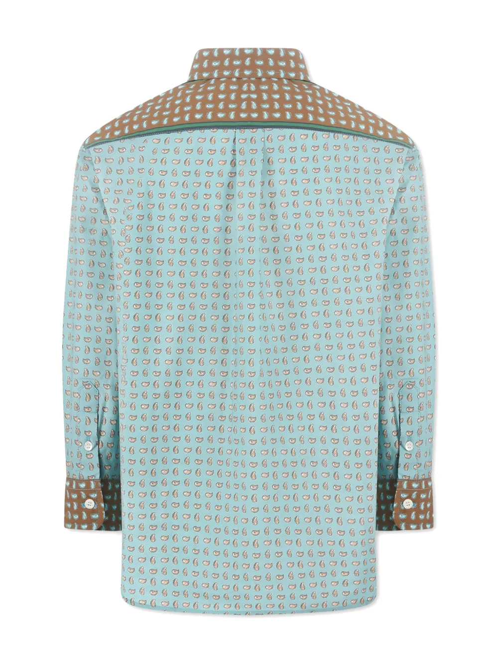 ETRO KIDS cotton shirt - Blauw