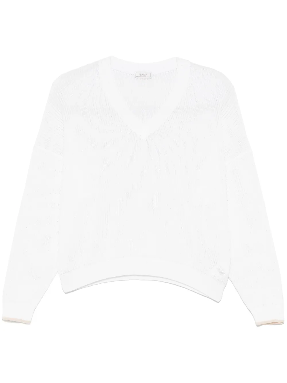 Peserico Top met pailetten Wit