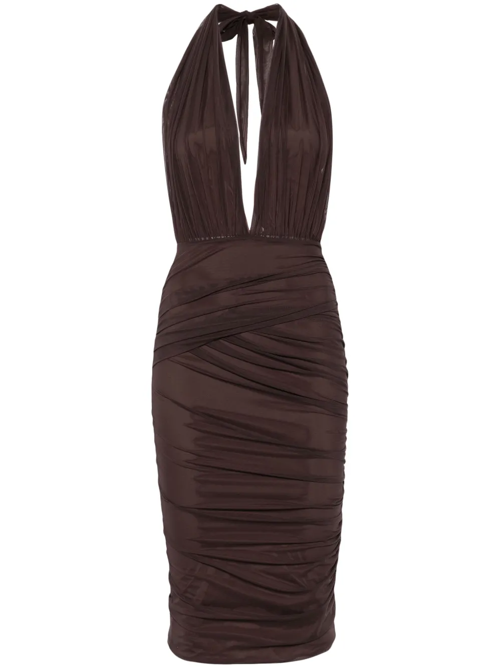 Amazuìn Tamie mini dress | Brown | Image 1